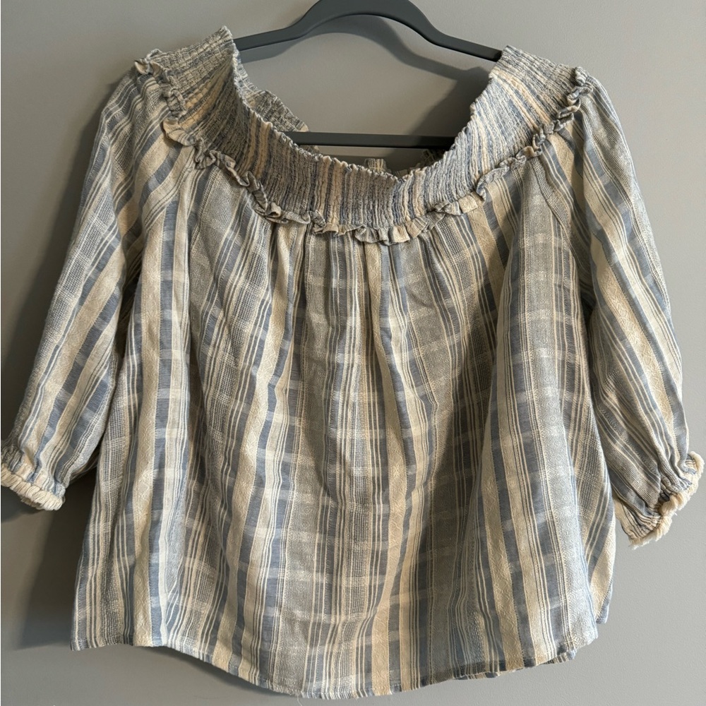 Lucky Brand Off The Shoulder Top